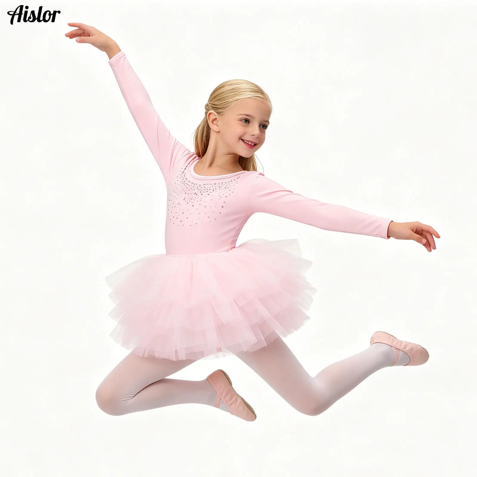 Summer Clothing Set For Girls - 夏子供ドレスチュチュバレリーナ子供服 Vestidos 女の子バレエレオタードダンス体操薄型バレエ女の子ドレス