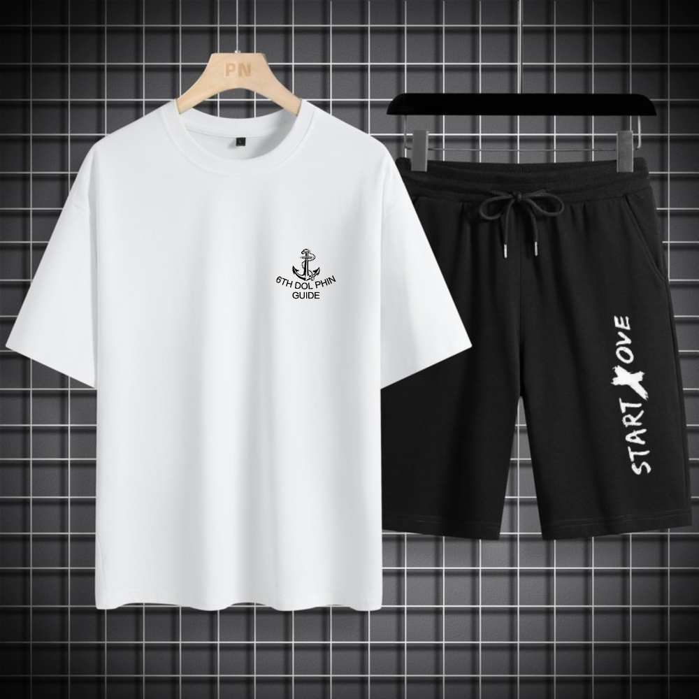 メンズTシャツセット1枚 2026年春夏 ツーピースセット  - Summer Clothing Drip のレビューと価格