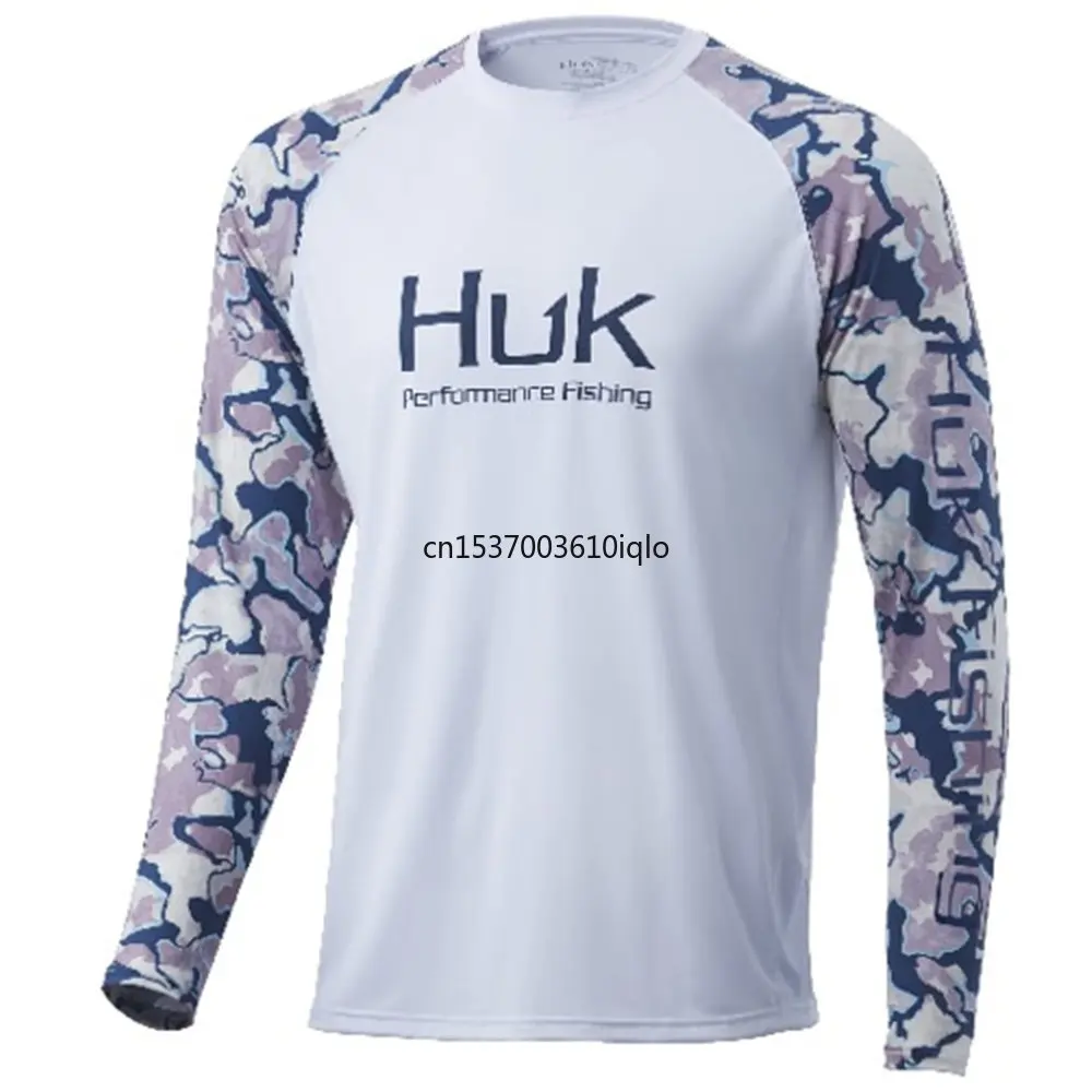 メンズ長袖UV日焼け止めTシャツ,通気性Tシャツ,釣り服,夏 - Rash Guard Long Sleeve のレビューと価格