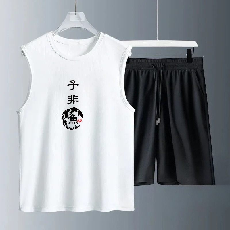 メンズタンクトップセット 2026年夏 速乾性ドライウェア  - Summer Clothing Drip のレビューと価格