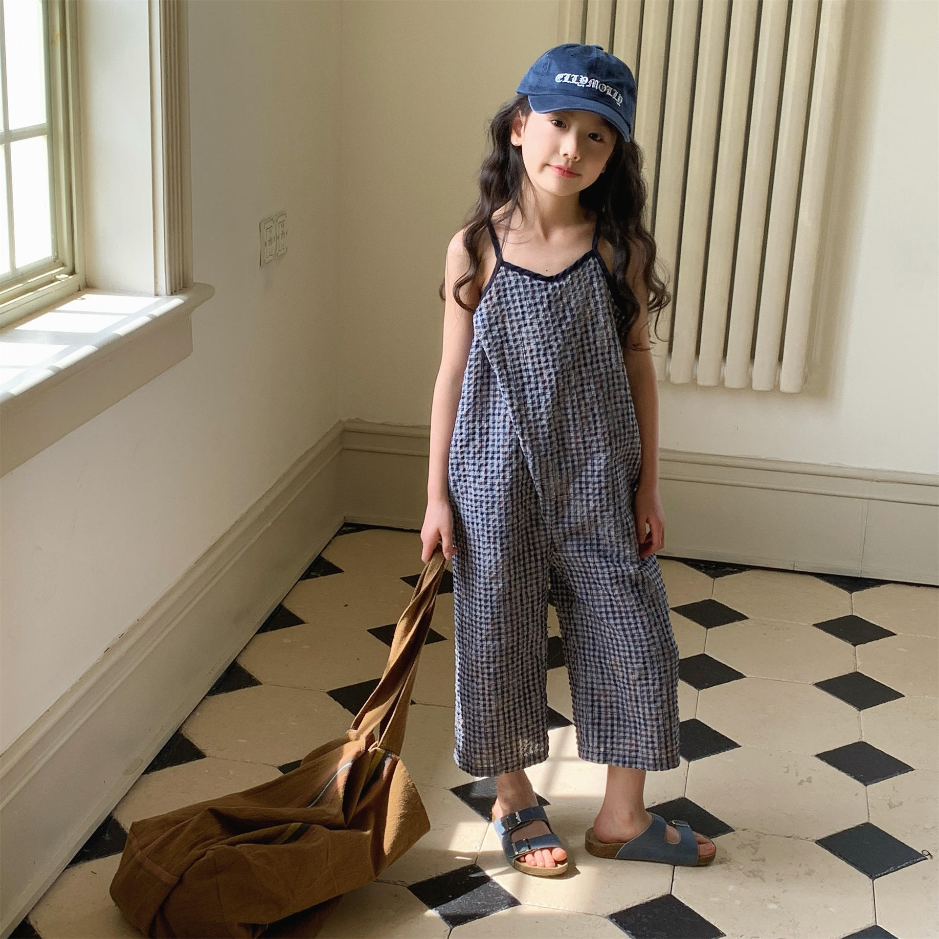 2026年夏新作 子供用ルーズオーバーオール コットン製 女 - Summer Clothing Newborn のレビューと価格
