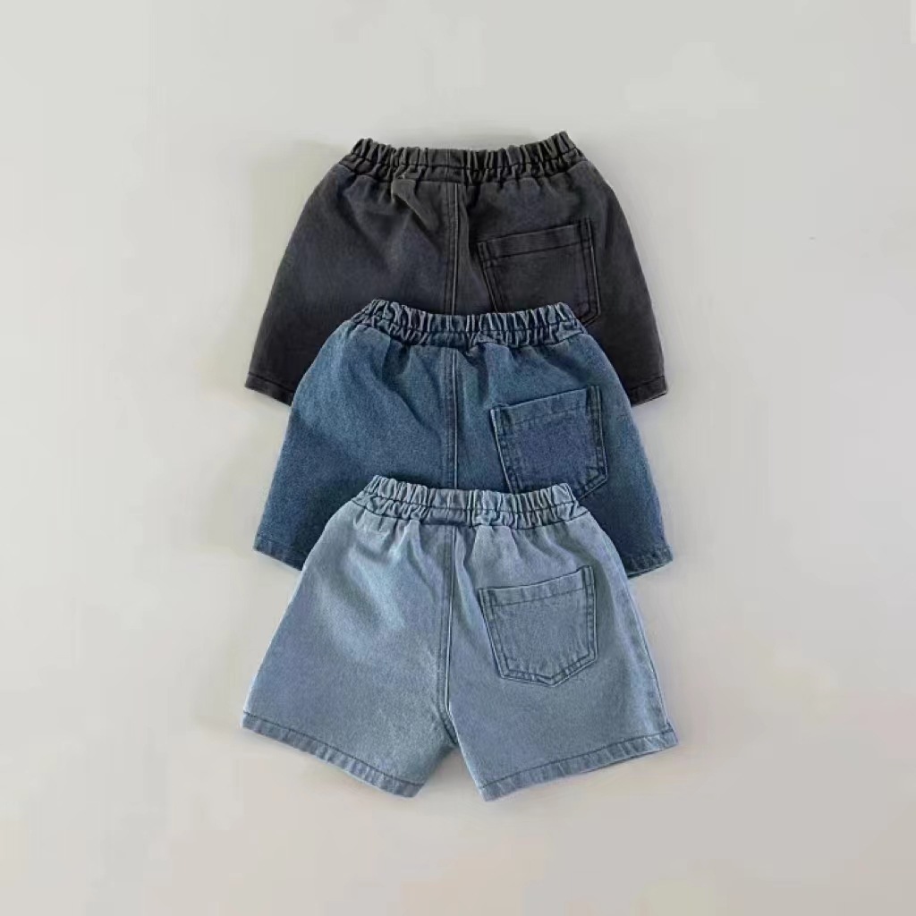男の子と女の子のためのデニムショーツ,子供のための新しい無地 - Summer Clothing Newborn のレビューと価格