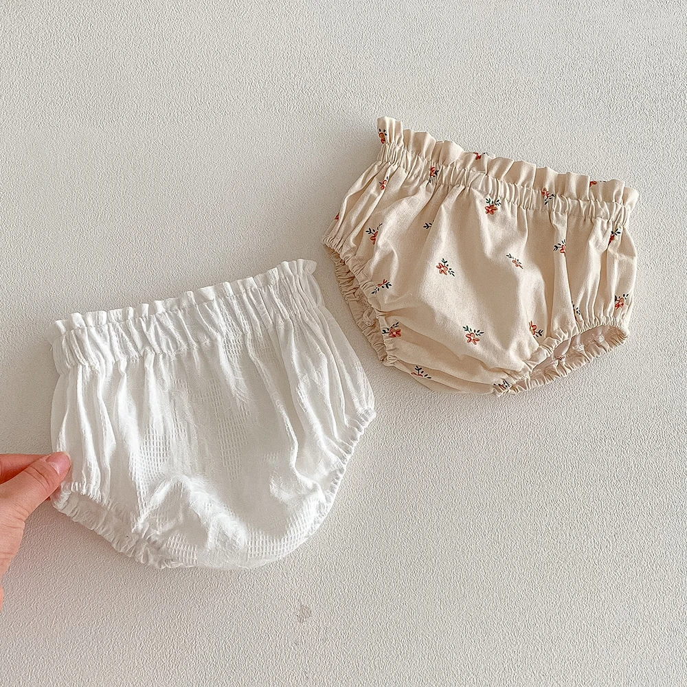 愛らしい女の赤ちゃん花柄ショーツ夏ソフト通気性綿幼児ブルマゴ - Summer Clothing Newborn のレビューと価格