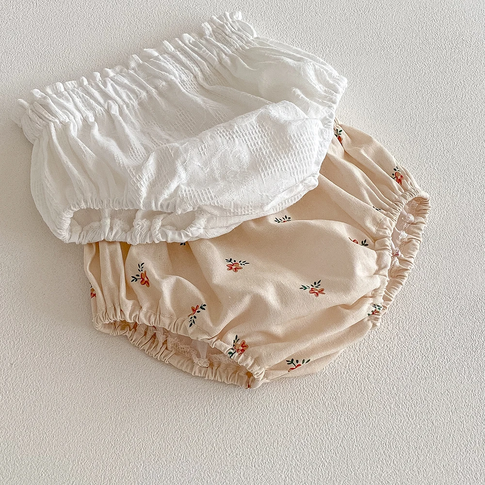 愛らしい女の赤ちゃん花柄ショーツ夏ソフト通気性綿幼児ブルマゴ - Summer Clothing Newborn のレビューと価格