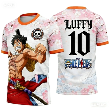2026アニメ柄トレーニングジャージ速乾快適素材Tシャツ半袖 - Summer Clothing Fabric のレビューと価格