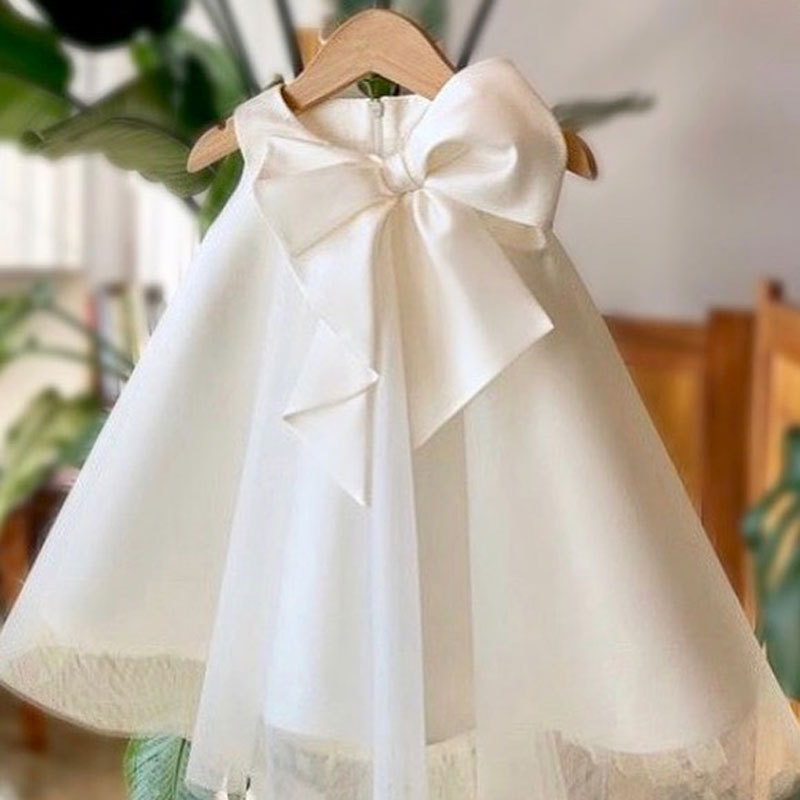 夏ビッグリボン女の赤ちゃんドレス 1st 誕生日パーティーウ - Summer Clothing Newborn のレビューと価格