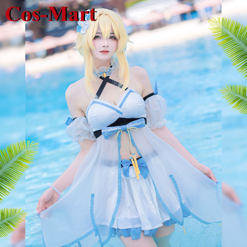 Cos-Mart ゲーム原神インパクトルミネコスプレ衣装素敵 - Summer Clothing For A Beach のレビューと価格