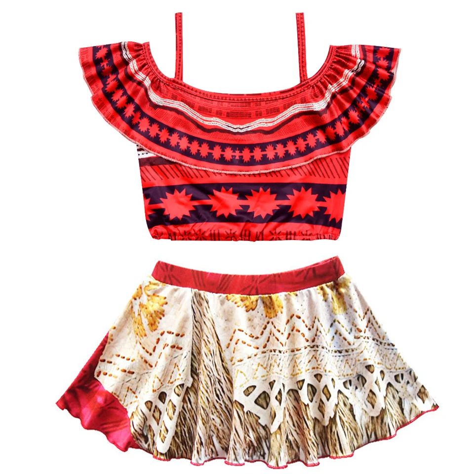 夏の妖精プリンセスモアナコスプレ水着女の子水着水着女の子ビー - Summer Clothing For A Beach のレビューと価格