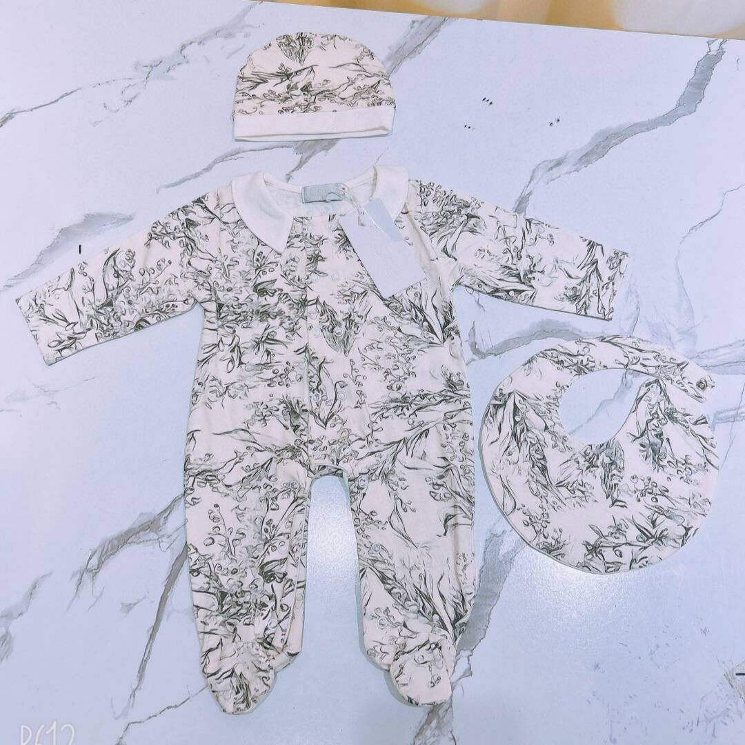 2024年新作デザインベビー服 新生児用純綿ジャンプスーツ  - Summer Clothing Newborn のレビューと価格
