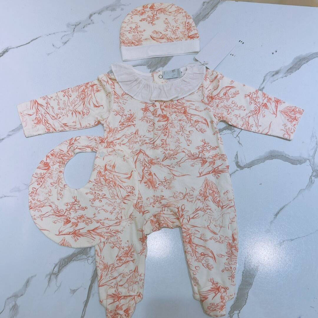 2024年新作デザインベビー服 新生児用純綿ジャンプスーツ  - Summer Clothing Newborn のレビューと価格