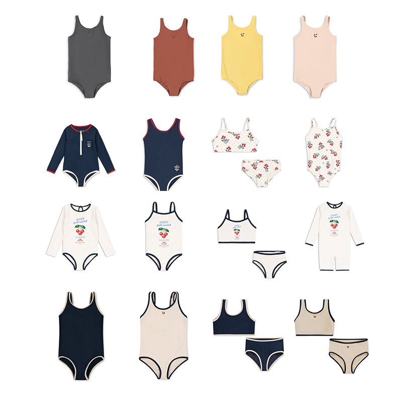 キッズガールズ水着セット 2026 新しい夏かわいいプリント - Summer Clothing Newborn のレビューと価格