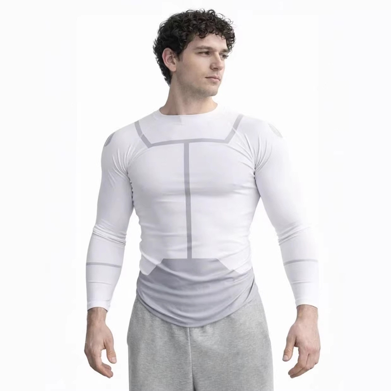 無敵のコスプレラッシュガードダイビング Tシャツ BJJ ラ - Rash Guard Long Sleeve のレビューと価格