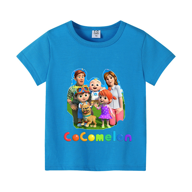ココメロンズベビー Tシャツアニメ綿半袖シャツ男の子女の子夏 - Summer Clothing Girl のレビューと価格