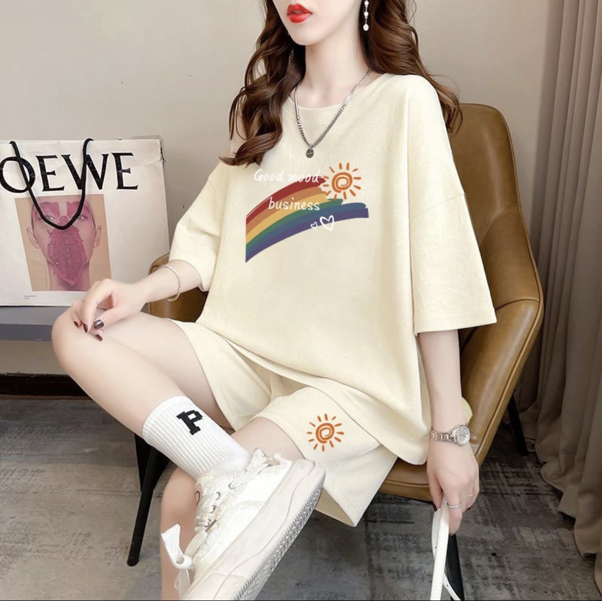 ファッションレディースサマーショートパンツセット、スポーツウ - Summer Clothing For A Beach のレビューと価格